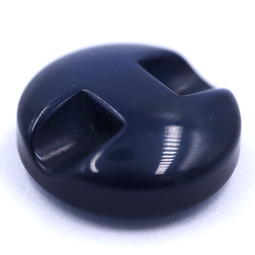 14725 Sullivans 14mm Round Plastic Button With Shank - Navy - Bag Of 100