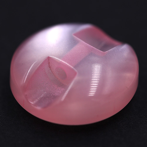 14728 Sullivans 14mm Round Plastic Button With Shank - Pink - Bag Of 100