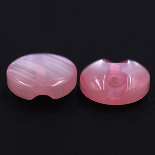 14728 Sullivans 14mm Round Plastic Button With Shank - Pink - Bag Of 100