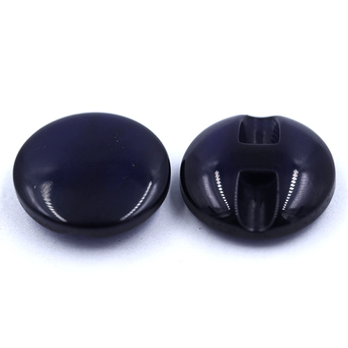 14736 Sullivans 18mm Round Plastic Button With Shank - Navy - Bag Of 100