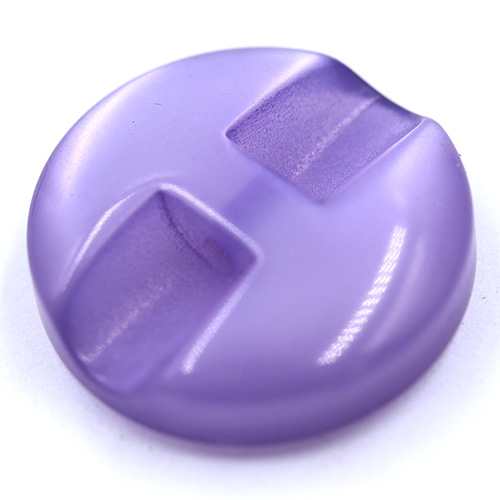 14740 Sullivans 18mm Round Plastic Button With Shank - Lilac - Bag Of 100
