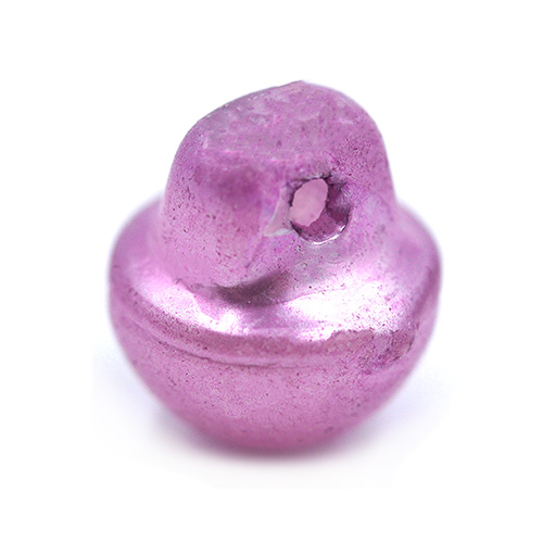 14755 Sullivans 8mm Pearl Plastic Button With Shank - Lilac - 52 In A Tube