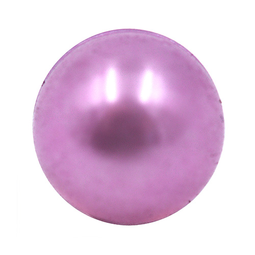 14757 Sullivans 8mm Pearl Plastic Button With Shank - Lilac - Bag Of 100