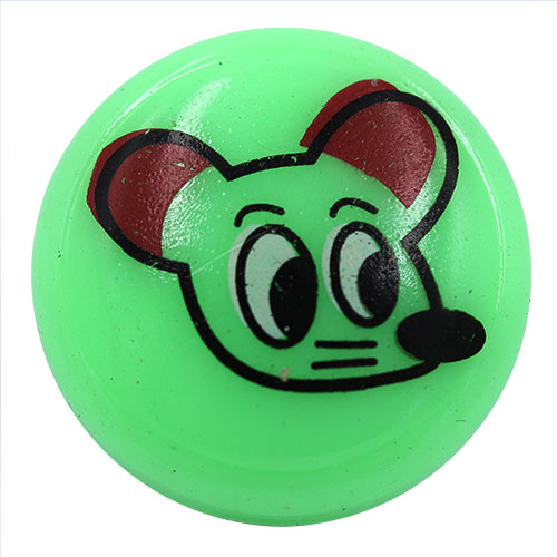 14761 Sullivans 18mm Kids Plastic Shank Button - Miki Green - 35 In A Tube