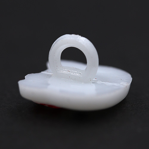 14773 Sullivans 15mm Kids Plastic Button With Shank - White Cat - 35 In A Tube