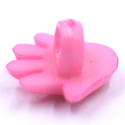 14786 Sullivans 15mm Kids Plastic Button With Shank - Pink Hand - 35 In A Tube