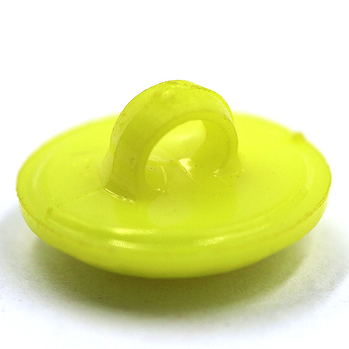 14824 Sullivans 15mm Kids Plastic Button With Shank - Yellow Round Ball - 35 In A Tube