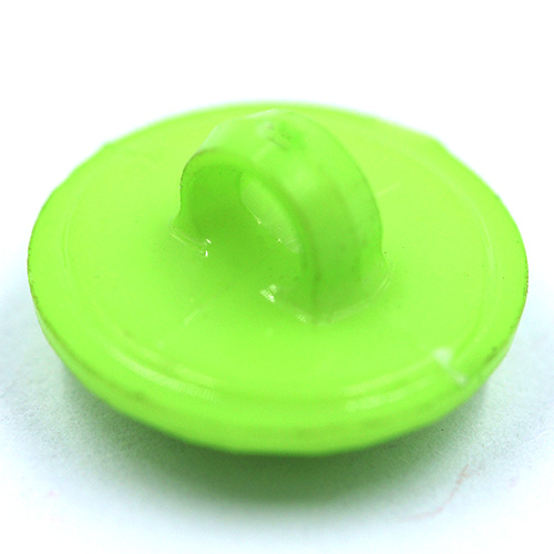 14826 Sullivans 15mm Kids Plastic Button With Shank - Lime Round Ball - 35 In A Tube