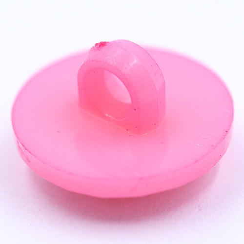 14828 Sullivans 15mm Kids Plastic Button With Shank - Light Pink Round Ball - 35 In A Tube