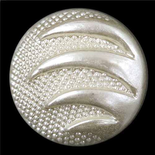 14836 Sullivans 15mm Round Plastic Button With Pearl Detailing - 31 In A Tube 