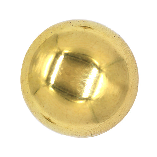 14896 Sullivans 18mm Plain Domed Plastic Shank Button - Gold - 21 In Tube