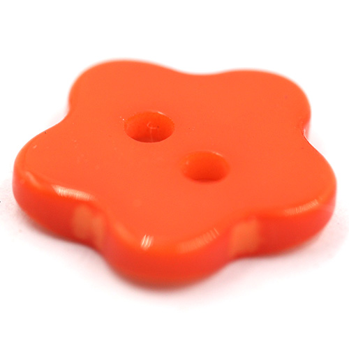 14928 Sullivans Buttons Card - Orange Flower  - 6pcs