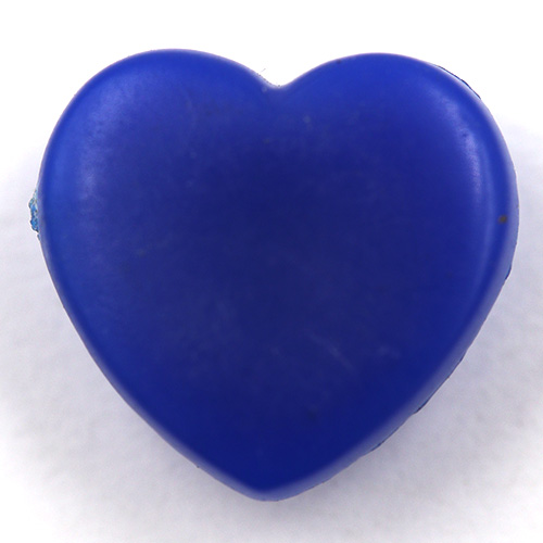 14932 Sullivans Buttons Card - Blue Heart  - 6pcs