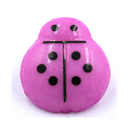 14994 Sullivans 15mm Kids Plastic Shank Button - Lilac Beetle - 35 In A Tube