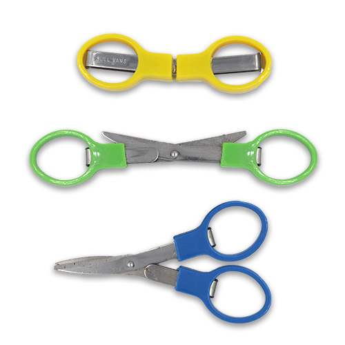 15178 Sullivans Folding Scissor Box Set - 30pairs - Assorted Colours