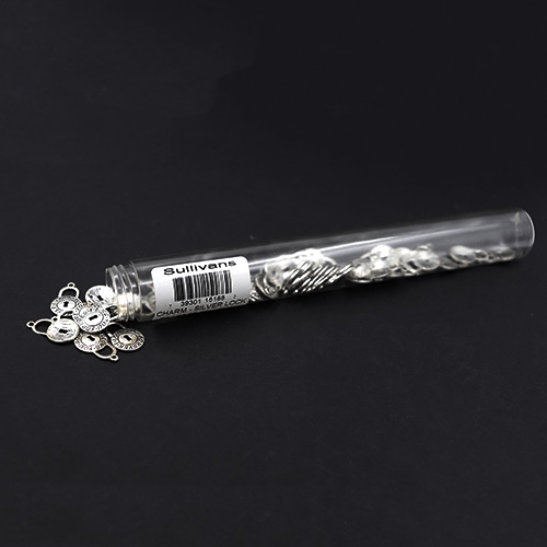 15188 Sullivans Charms - Silver Lock With Inscription - 50 In A Tube