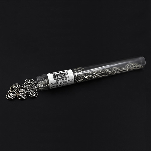 15196 Sullivans Charms - Silver Boat - 50 In A Tube