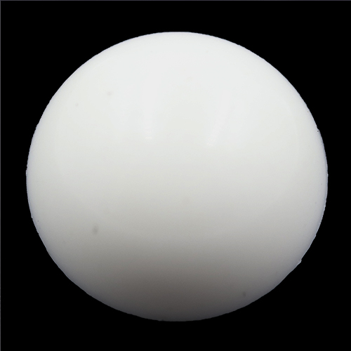 15298 Sullivans 14mm Round Plastic Dome Shank Button  - White - 40 In A Tube
