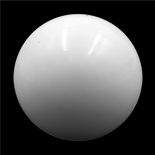 15299 Sullivans 16mm Round Plastic Dome Shank Button  - White - 38 In A Tube