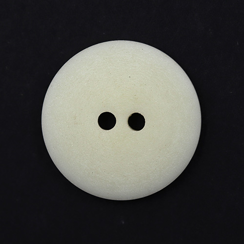 15335 Sullivans 18mm Round Plastic Opaque Button 2 Hole - Off White - 75 In A Tube
