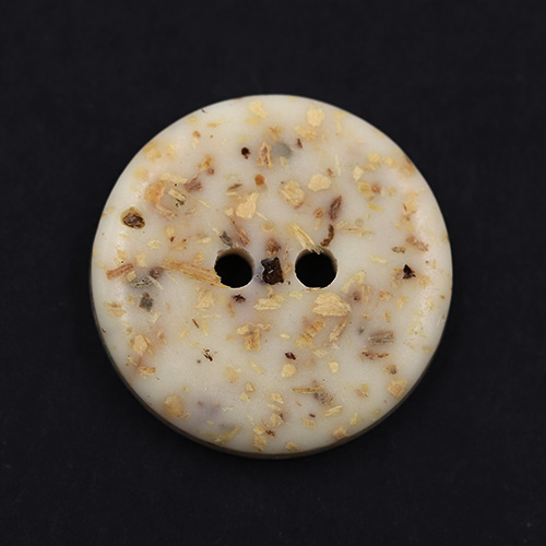 15353 Sullivans 20mm Round Plastic Button 2 Hole - Natural Earth Toned - 35 In A Tube