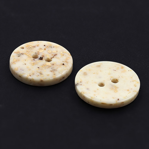 15353 Sullivans 20mm Round Plastic Button 2 Hole - Natural Earth Toned - 35 In A Tube
