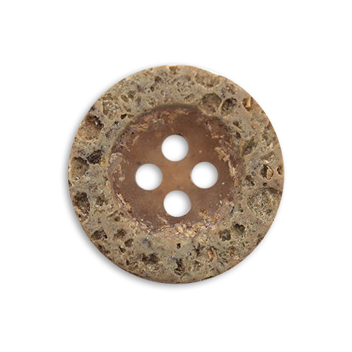 15388 Plastic Button 18mm Stone