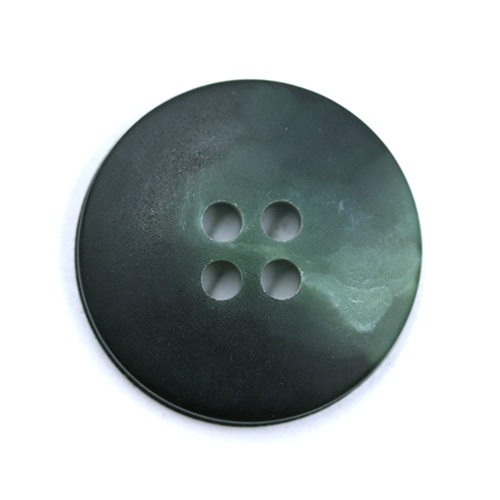 15456 Sullivans 20mm Round Plastic Button 4 Hole - Two Tone Green - 38 In A Tube