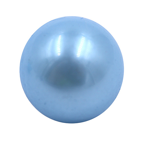 16670 Sullivans 8mm Pearl Plastic Button With Shank - Sky - Bag Of 100