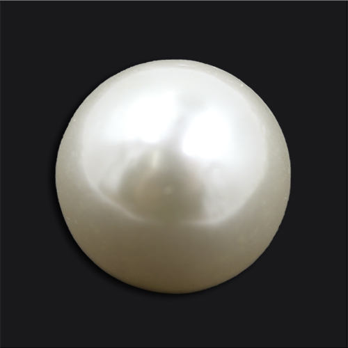 16699 Sullivans 12mm Pearl Plastic Button With Shank - Cream - Bag Of 100