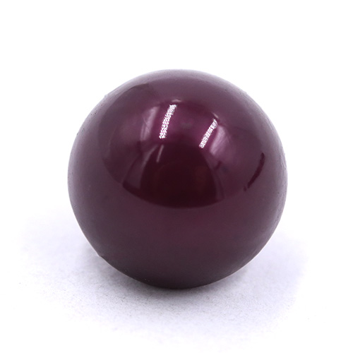 16728 Sullivans 8mm Pearl Plastic Button With Shank - Wine - 52 In A Tube