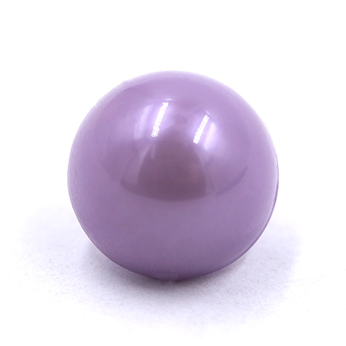 16745 Sullivans 10mm Pearl Plastic Button With Shank - Lilac - 42 In A Tube