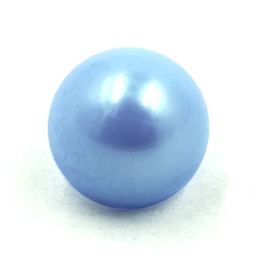 16751 Sullivans 10mm Pearl Plastic Button With Shank - Sky - Bag Of 100