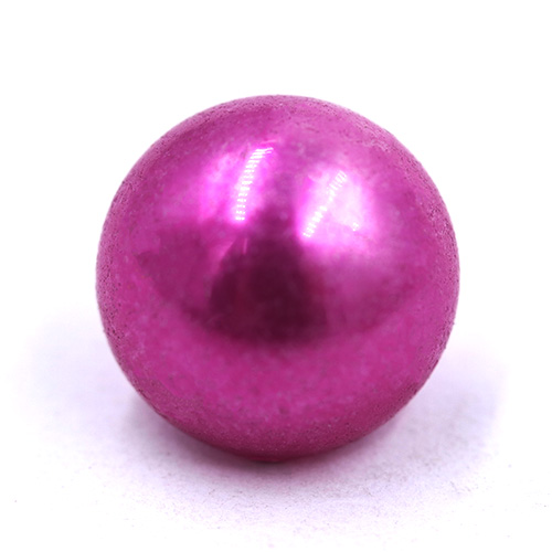 16767 Sullivans 12mm Pearl Plastic Button With Shank - Purple - 40 In A Tube