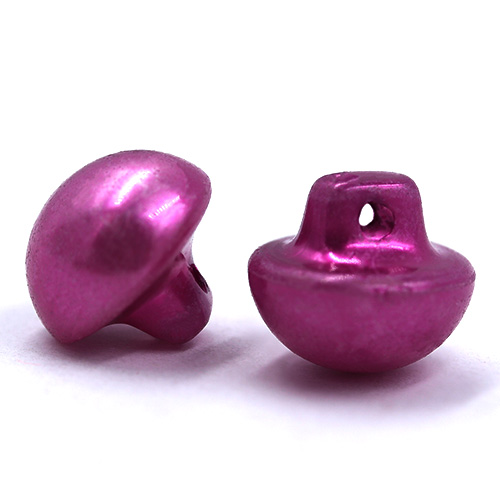 16767 Sullivans 12mm Pearl Plastic Button With Shank - Purple - 40 In A Tube