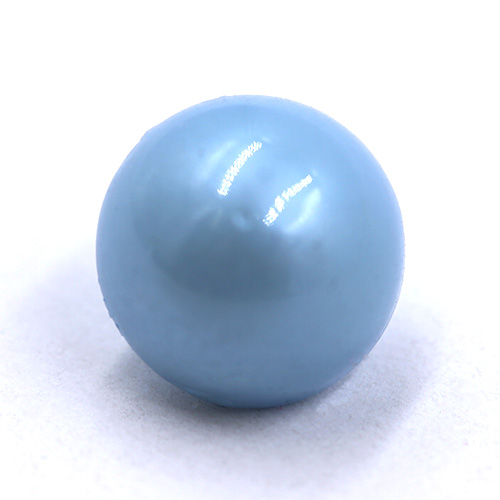 16771 Sullivans 12mm Pearl Plastic Button With Shank - Sky - Bag Of 100