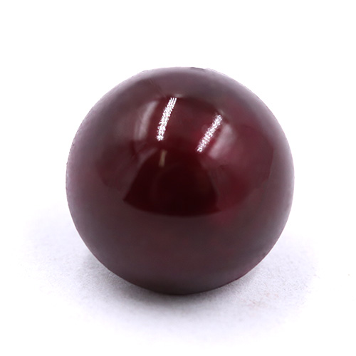 16776 Sullivans 12mm Pearl Plastic Button With Shank - Wine - Bag Of 100