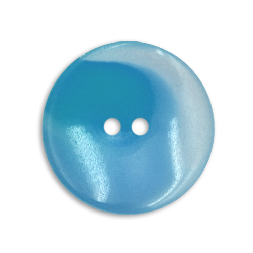 16798 Sullivans 15mm Concave Plastic Button  - Blue - 19 In A Tube