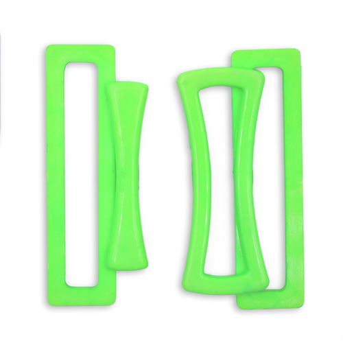 17112 Sullivans 50mm Plastic Buckle - Fluro Green