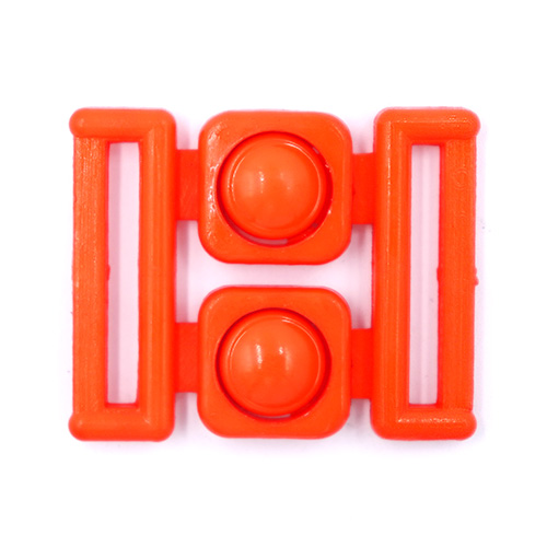 17123 Sullivans 20mm Plastic Buckle - Fluro Orange