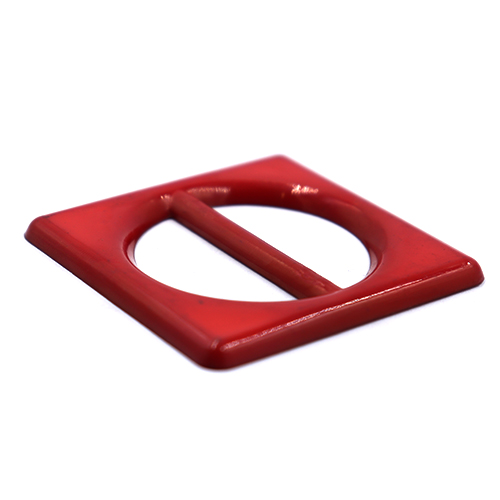 17215 Sullivans 38mm Plastic Square Buckle - Red