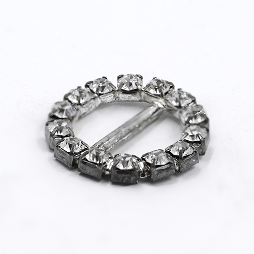 17266 Sullivans 14mm Round Diamonte Buckle