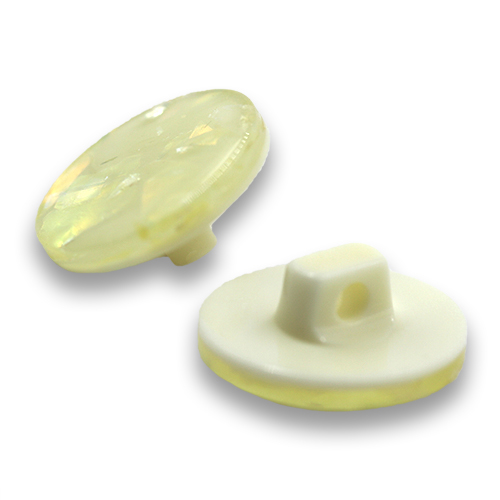 17617 Sullivans 14mm Round Plastic Button With Shiny Flecks - Off White - 29 In A Tube