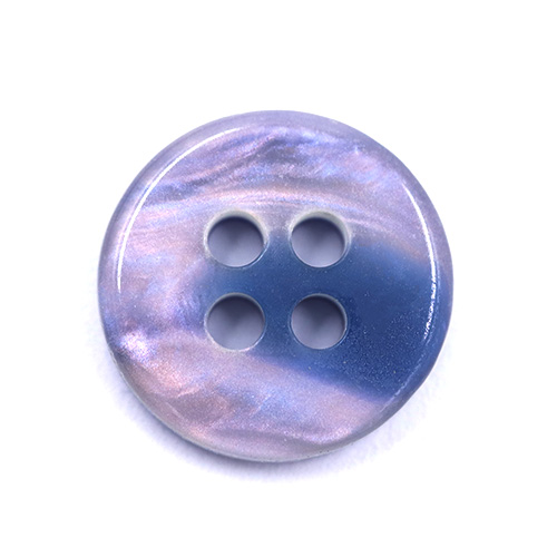 17676 Sullivans 11mm Round Plastic Button With Shaded Effect - Mauve - 40 In A Tube
