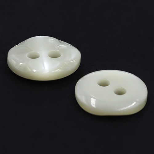18750 Sullivans 11mm Round Plastic Button With Uneven Surface - Cream - 58 In A Tube
