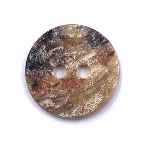 19019 Sullivans 12mm Round Akoya Shell Buttons - River Smoked - 55 In A Tube