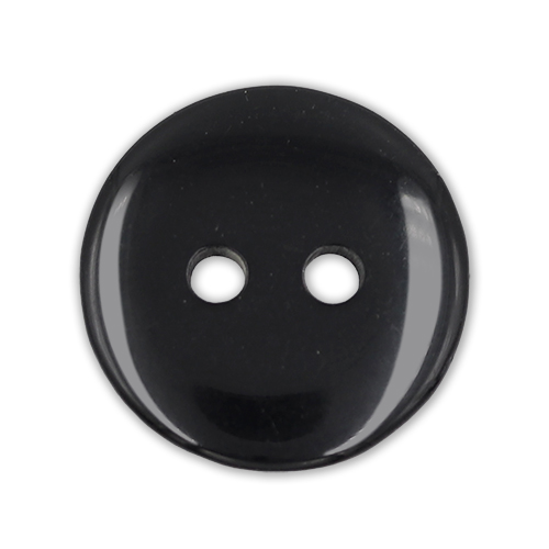 19369 Sullivans 15mm Round Plastic Buttons With Two Holes - White - 95 In A Tube