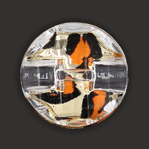 19488 Sullivans 13mm Round Plastic Buttons With Flecked Pattern - Gold - 60 In A Tube