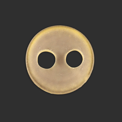 20200 Sullivans 5mm Two Hole Cup Doll Plastic Buttons - Cream - 300 In A Tube