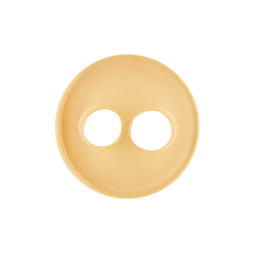 20202 Sullivans 5mm Two Hole Cup Doll Plastic Buttons - Beige - 300 In A Tube